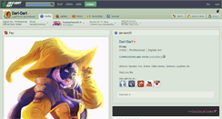 Desktop Screenshot of dari-dari.deviantart.com