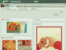 Tablet Screenshot of el-zed.deviantart.com