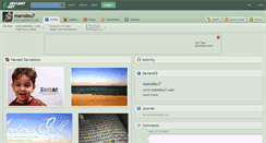 Desktop Screenshot of mamdou7.deviantart.com