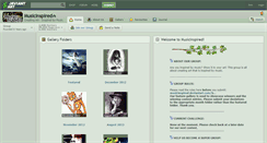 Desktop Screenshot of musicinspired.deviantart.com