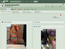 Tablet Screenshot of fantasia-shimmerfire.deviantart.com