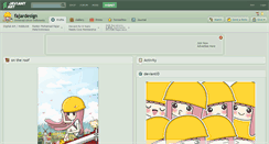 Desktop Screenshot of fajardesign.deviantart.com