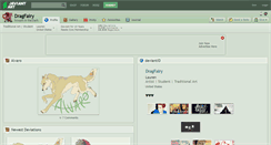 Desktop Screenshot of dragfairy.deviantart.com