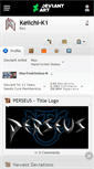 Mobile Screenshot of keiichi-k1.deviantart.com