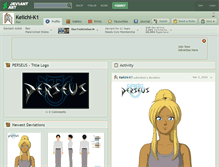 Tablet Screenshot of keiichi-k1.deviantart.com