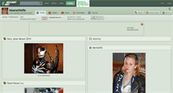 Desktop Screenshot of moonewolfe.deviantart.com