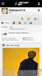 Mobile Screenshot of dotman4114.deviantart.com