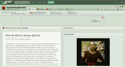 Desktop Screenshot of mychemicaldeviant.deviantart.com