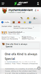 Mobile Screenshot of mychemicaldeviant.deviantart.com