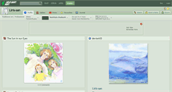Desktop Screenshot of liris-san.deviantart.com