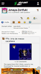 Mobile Screenshot of amaya-zorifuki.deviantart.com