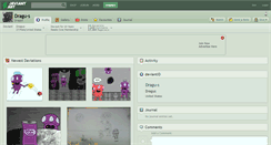 Desktop Screenshot of dragu-s.deviantart.com