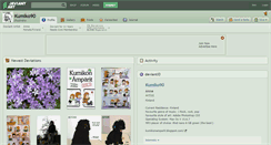 Desktop Screenshot of kumiko90.deviantart.com