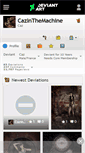Mobile Screenshot of cazinthemachine.deviantart.com