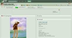 Desktop Screenshot of fluffy-cotton-ball.deviantart.com
