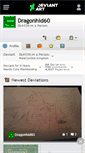 Mobile Screenshot of dragonhid60.deviantart.com
