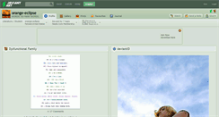 Desktop Screenshot of orange-eclipse.deviantart.com