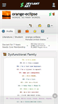 Mobile Screenshot of orange-eclipse.deviantart.com