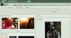 Desktop Screenshot of hjeron.deviantart.com