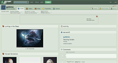 Desktop Screenshot of guilemo.deviantart.com