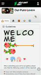 Mobile Screenshot of our-pure-love.deviantart.com