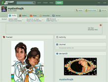 Tablet Screenshot of mystixofmajik.deviantart.com