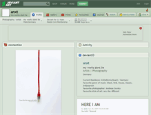Tablet Screenshot of anxt.deviantart.com