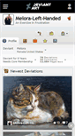 Mobile Screenshot of melora-left-handed.deviantart.com