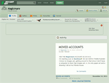 Tablet Screenshot of magicmare.deviantart.com
