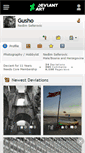 Mobile Screenshot of gusho.deviantart.com