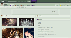Desktop Screenshot of luxiot.deviantart.com