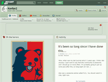 Tablet Screenshot of konfan2.deviantart.com