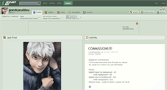 Desktop Screenshot of grandsyeuxbleu.deviantart.com