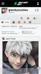 Mobile Screenshot of grandsyeuxbleu.deviantart.com