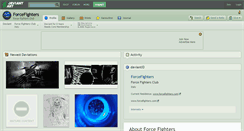 Desktop Screenshot of forcefighters.deviantart.com
