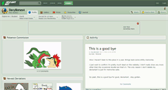 Desktop Screenshot of davybones4.deviantart.com