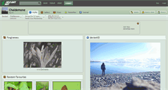 Desktop Screenshot of chaldemone.deviantart.com