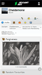 Mobile Screenshot of chaldemone.deviantart.com