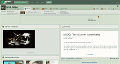 Desktop Screenshot of boyd-cooper.deviantart.com