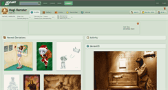 Desktop Screenshot of mugi-hamster.deviantart.com