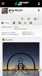 Mobile Screenshot of grey-fox24.deviantart.com