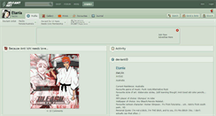 Desktop Screenshot of etania.deviantart.com