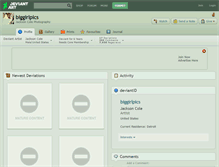 Tablet Screenshot of biggirlpics.deviantart.com