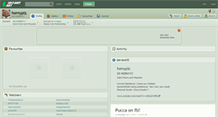 Desktop Screenshot of hornyplz.deviantart.com