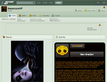 Tablet Screenshot of masamunehp.deviantart.com