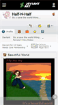 Mobile Screenshot of half-n-half.deviantart.com