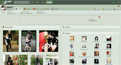 Desktop Screenshot of mitami.deviantart.com