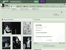 Tablet Screenshot of misal.deviantart.com