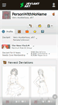 Mobile Screenshot of personwithnoname.deviantart.com