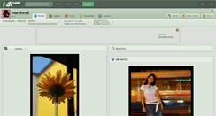 Desktop Screenshot of maryinred.deviantart.com